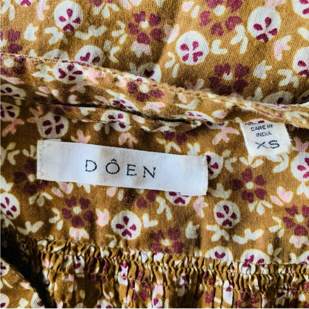 Doen Long Sleeve Cotton Mini Dress - Picture 6 of 8